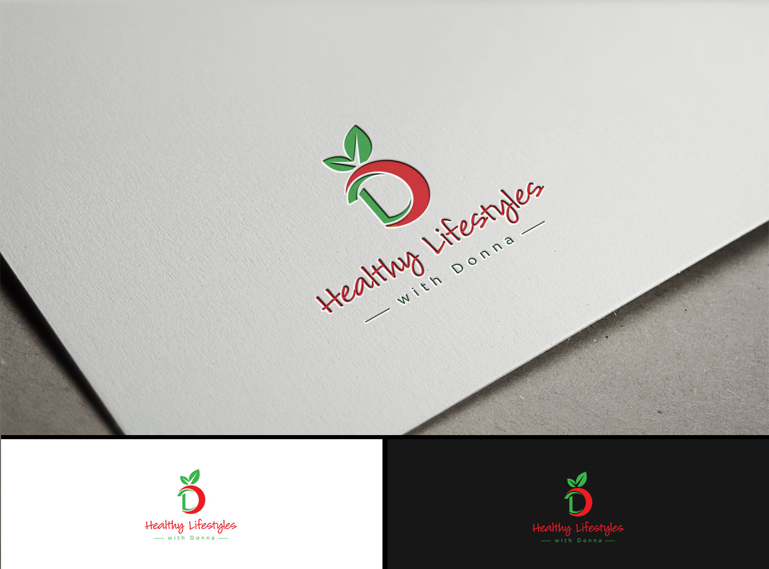 Diseño de Logo por Kejo87 para Healthy Lifestyles With Donna | Diseño #14044634