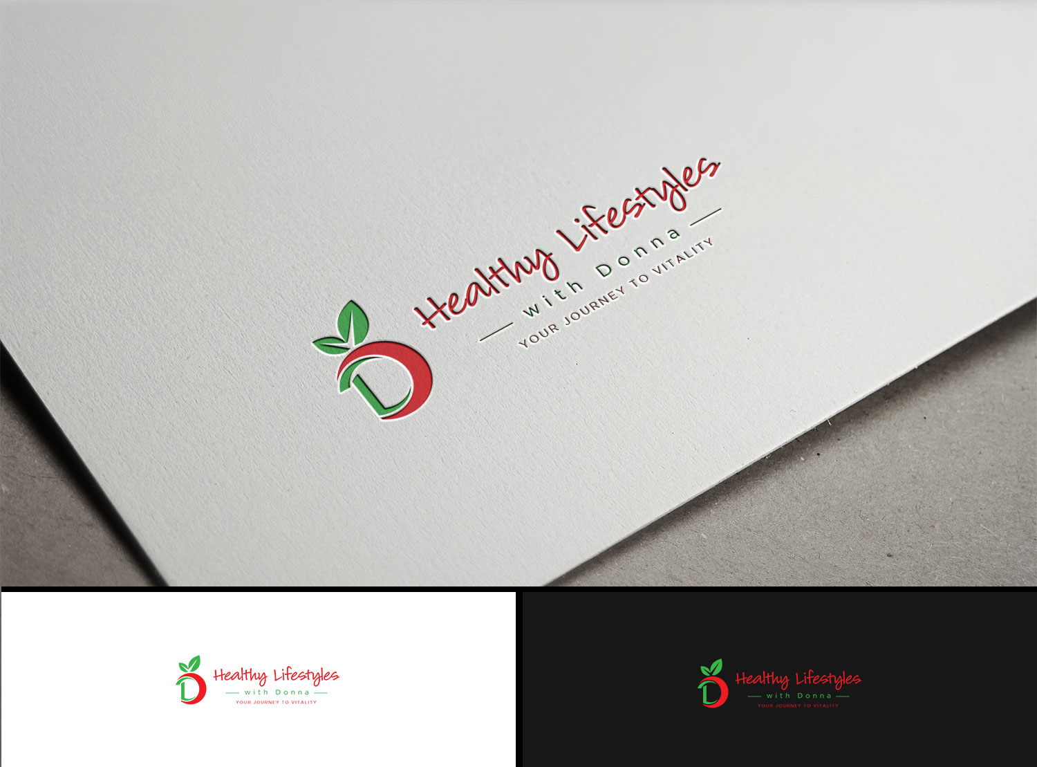 Diseño de Logo por Kejo87 para Healthy Lifestyles With Donna | Diseño #14058392