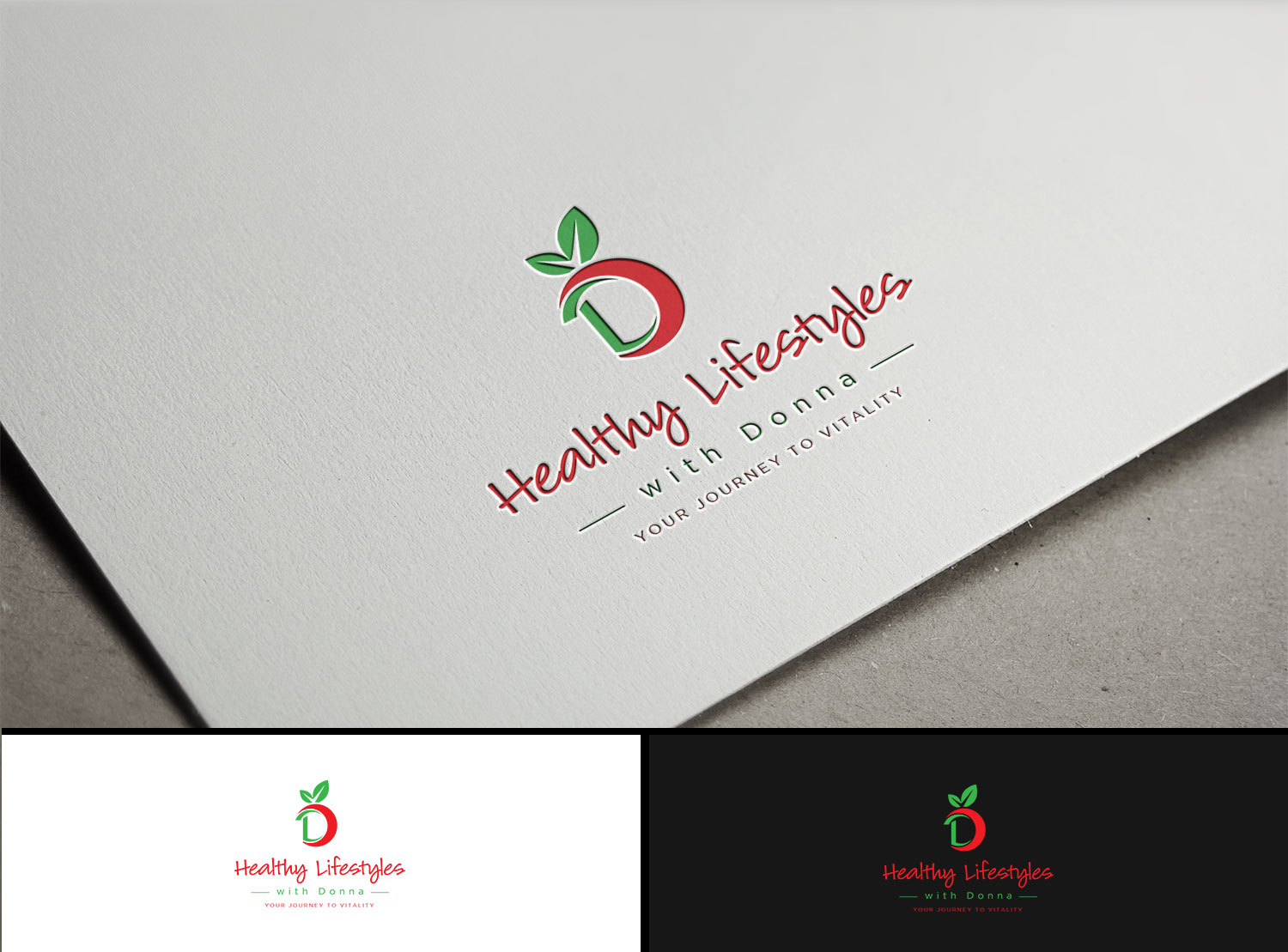 Diseño de Logo por Kejo87 para Healthy Lifestyles With Donna | Diseño #14058393
