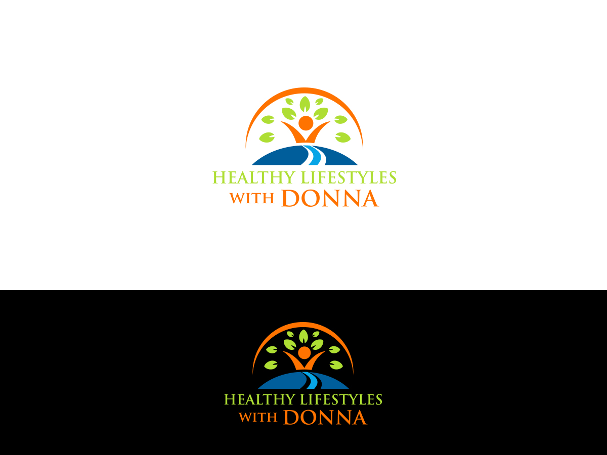Diseño de Logo por Slant Line Media para Healthy Lifestyles With Donna | Diseño #14030626