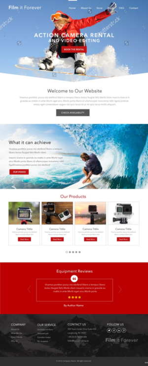 Web Design by pb for this project | Design: #14185845