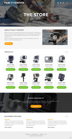 Web Design by pb for this project | Design: #14185856
