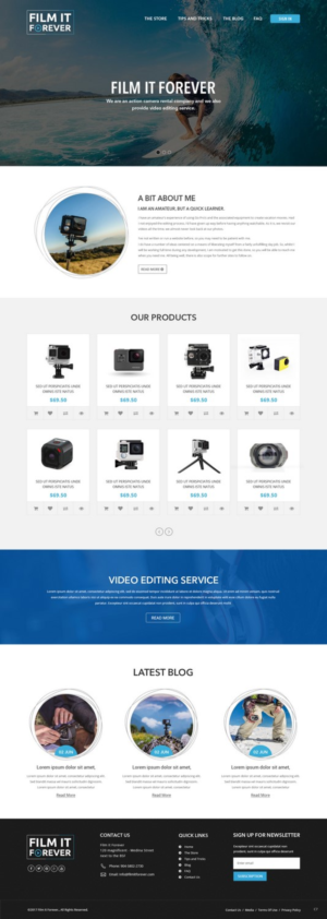 Web Design by pb for this project | Design: #14185857