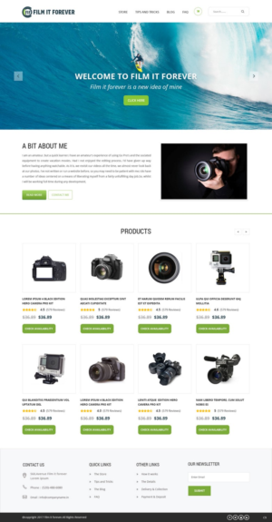 Web Design by pb for this project | Design: #14185873
