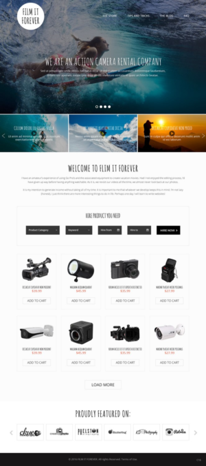 Web Design by pb for this project | Design: #14230321