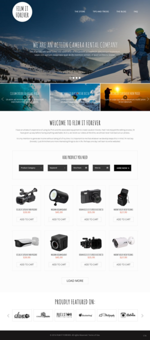 Web Design by pb for this project | Design: #14270004