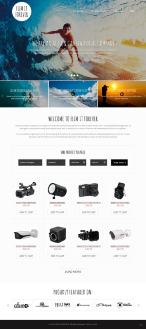 Web Design by pb for this project | Design: #14270005