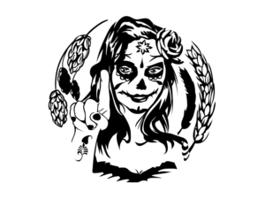Illustration of a mexican sugar skull  | Diseño Con Ilustración por nicholash
