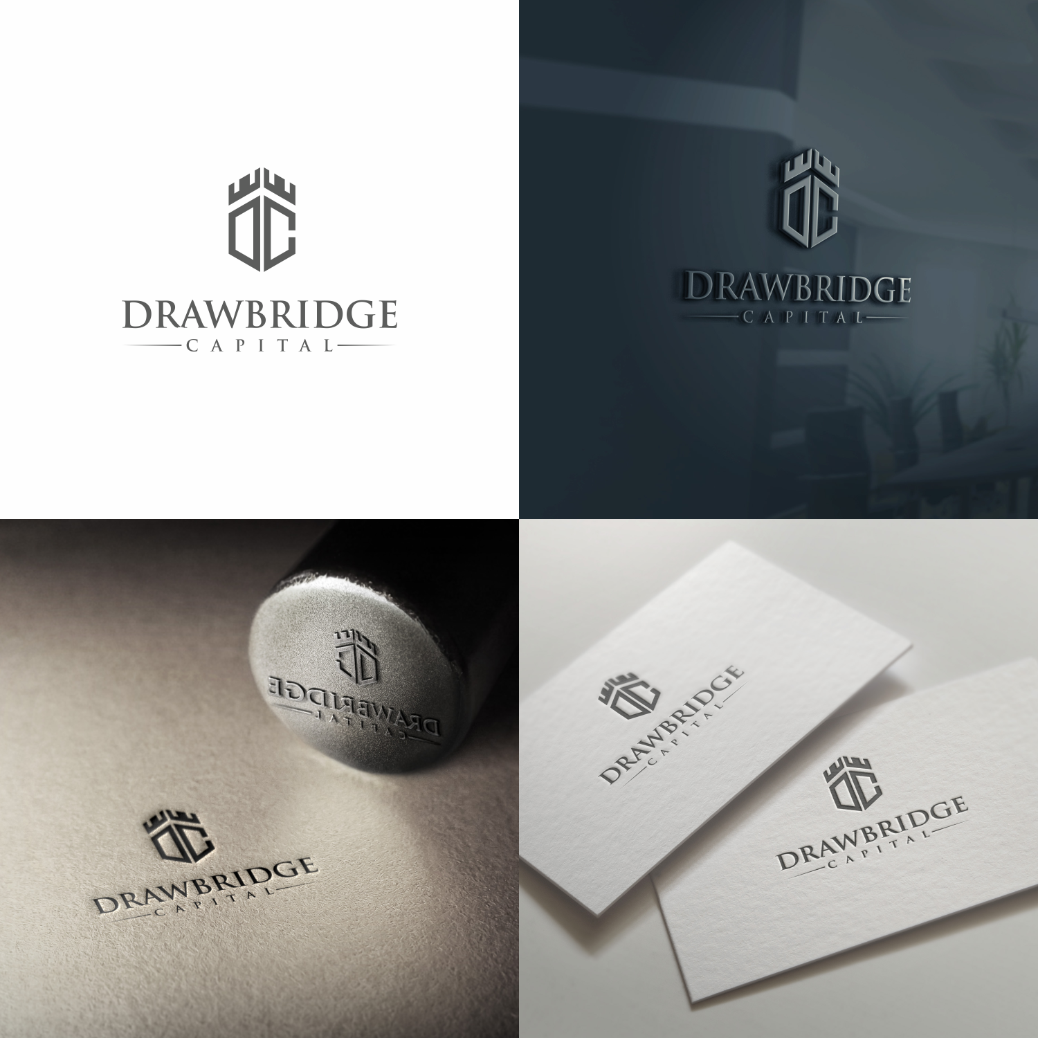 Diseño de Logo por S.I.D para Drawbridge Capital | Diseño #14045147