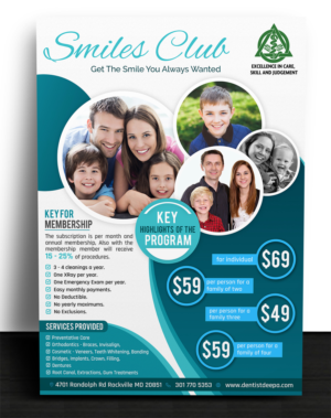 Dental office needs flyer Design | Diseño de Flyer por SAI DESIGNS