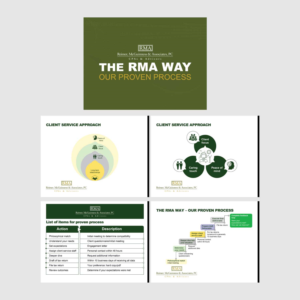 Design Graphique par Annie Creative Service pour Reimer, McGuinness & Associates, PC | Design : #14243195