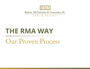 Design Graphique par LJE pour Reimer, McGuinness & Associates, PC | Design : #14130102