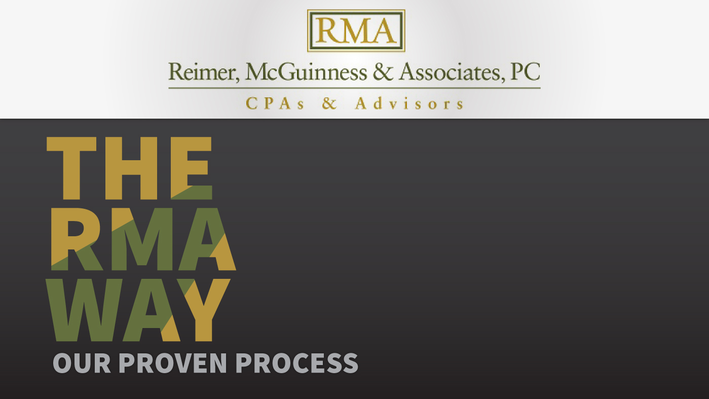 Graphic Design by betablocker for Reimer, McGuinness & Associates, PC | Design #14130068