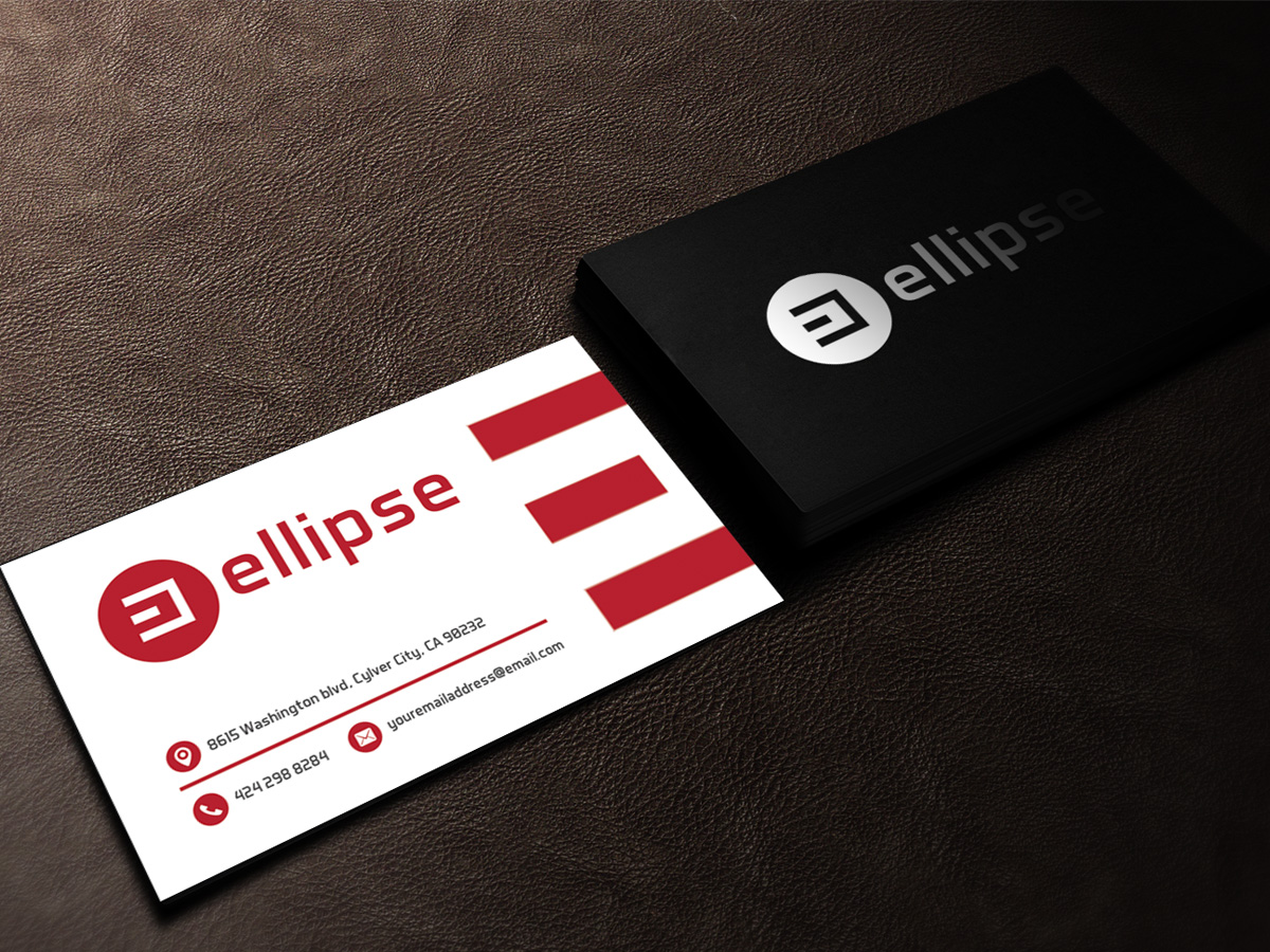 Business Card Design by Sandaruwan for Ellipse  | Design #14041145