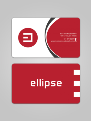 Ellipse - corporate Business Card | Business Card Design by Sandaruwan