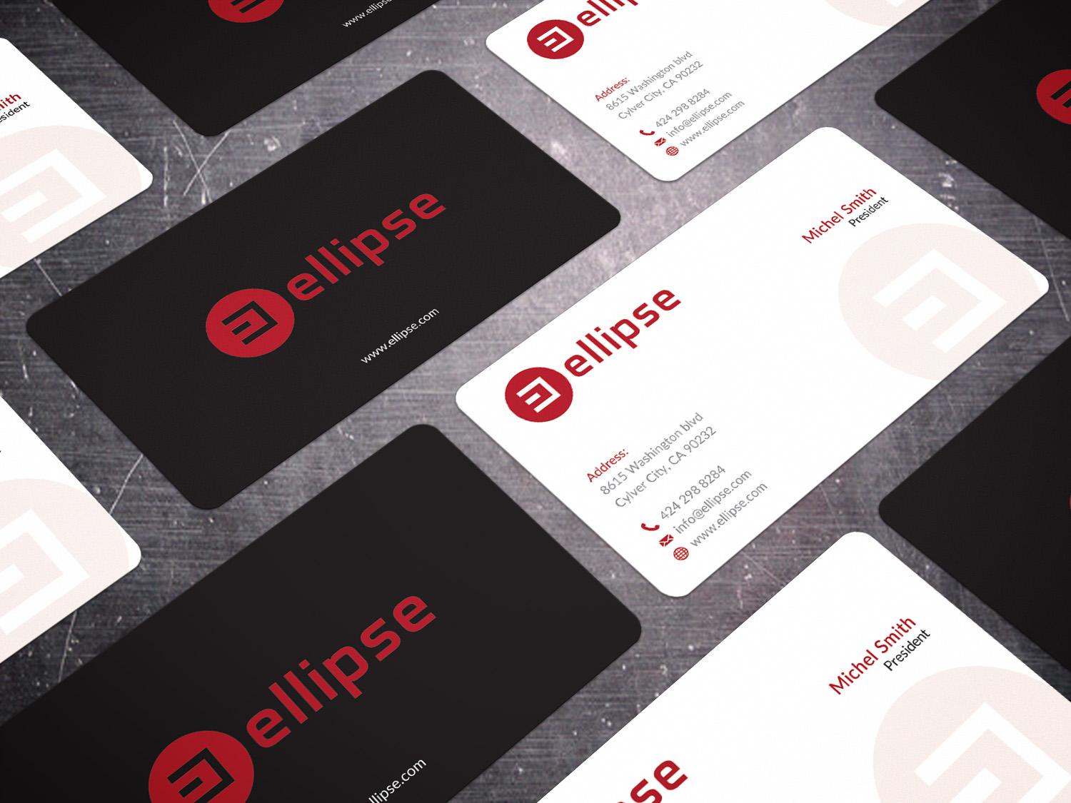 Business Card Design by Alaminenterprise for Ellipse  | Design #14068324