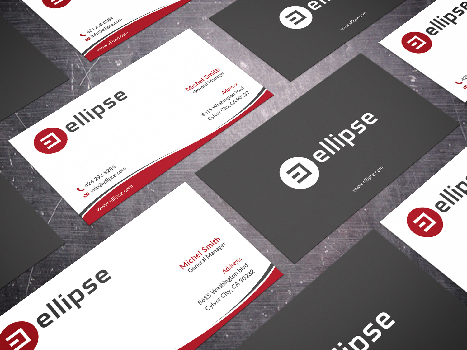 Business Card Design by Alaminenterprise for Ellipse  | Design #14069099