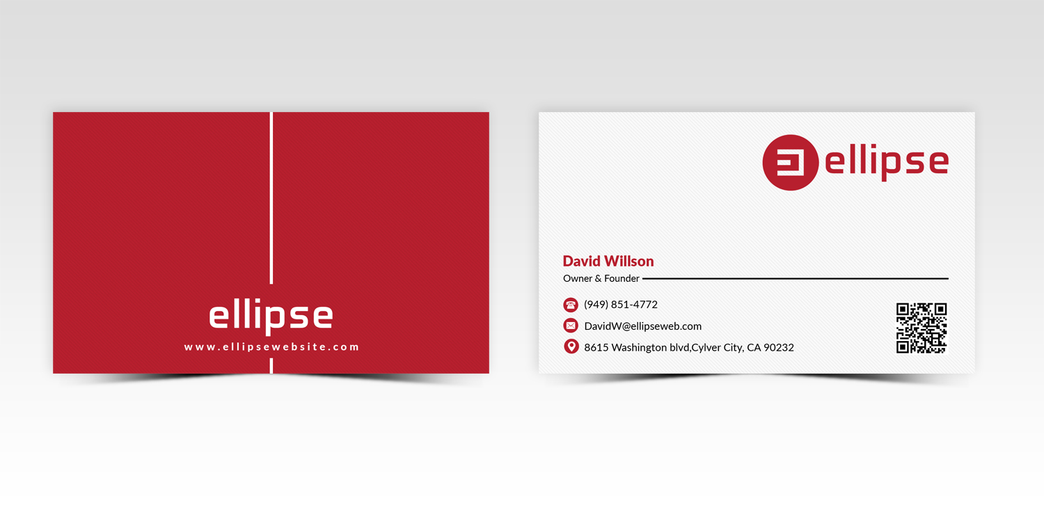 Design de Carte de Visite par Pointless Pixels India pour Ellipse  | Design #14048493