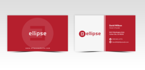 Business Card Design by Pointless Pixels India for Ellipse  | Design: #14048860