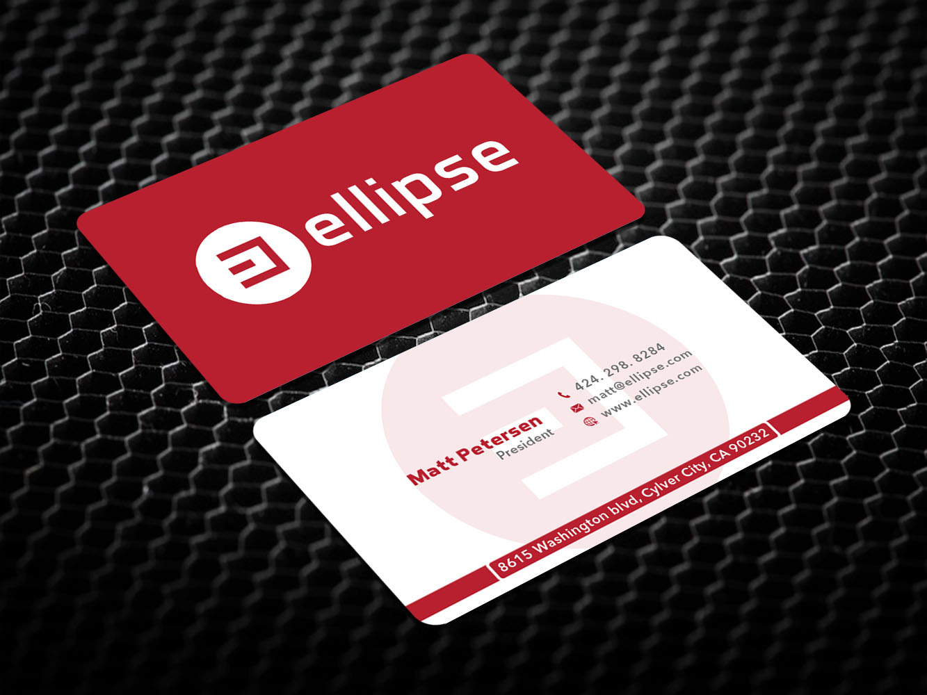 Design de Carte de Visite par Verified artistry pour Ellipse  | Design #14047902