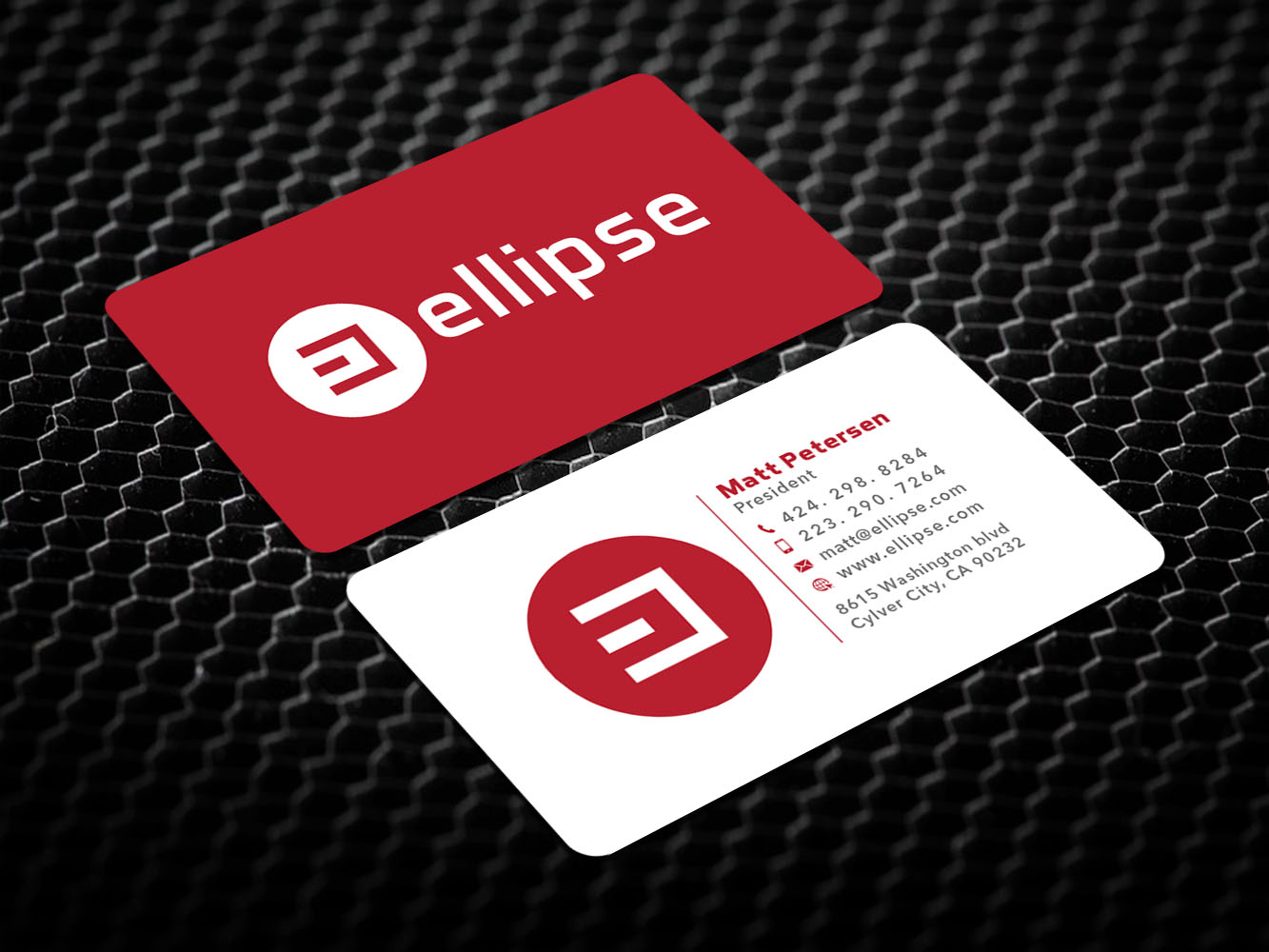 Business Card Design by Verified artistry (Design garden) for Ellipse  | Design #14060627