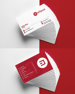 Design de Carte de Visite par JK18 pour Ellipse  | Design : #14031554