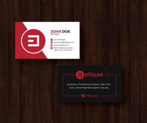 Design de Carte de Visite par JK18 pour Ellipse  | Design : #14036901