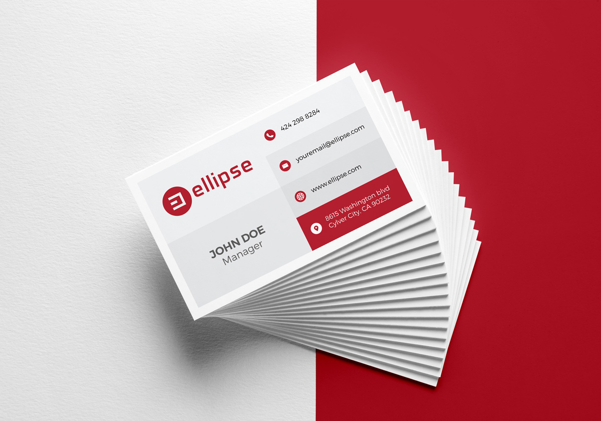 Design de Carte de Visite par JK18 pour Ellipse  | Design #14037801
