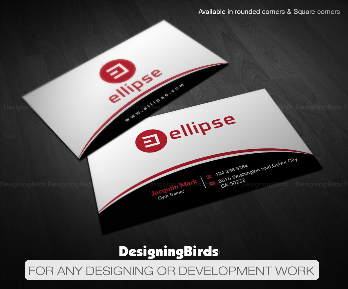 Business Card Design by Designing Birds for Ellipse  | Design #14043022
