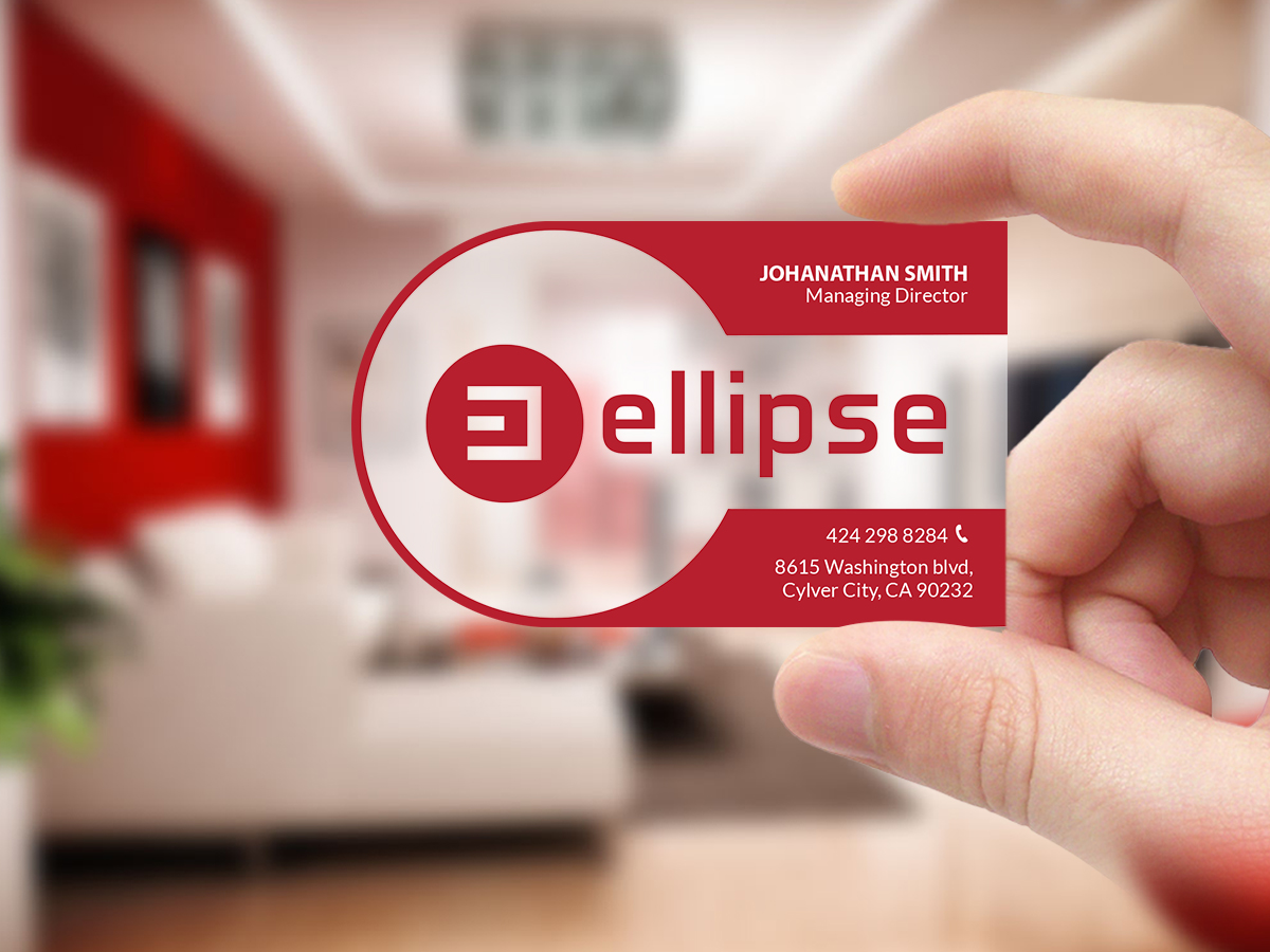 Business Card Design by Creations Box 2015 for Ellipse  | Design #14033778