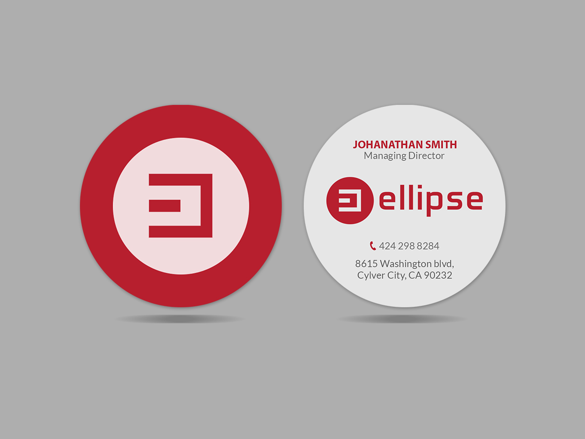 Business Card Design by Creations Box 2015 for Ellipse  | Design #14033781