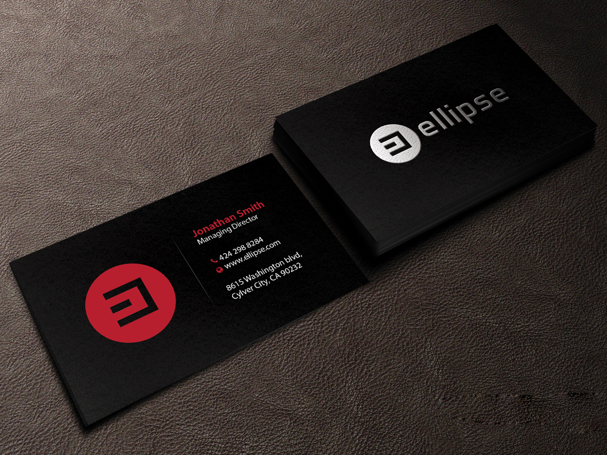 Business Card Design by Creations Box 2015 for Ellipse  | Design #14057870