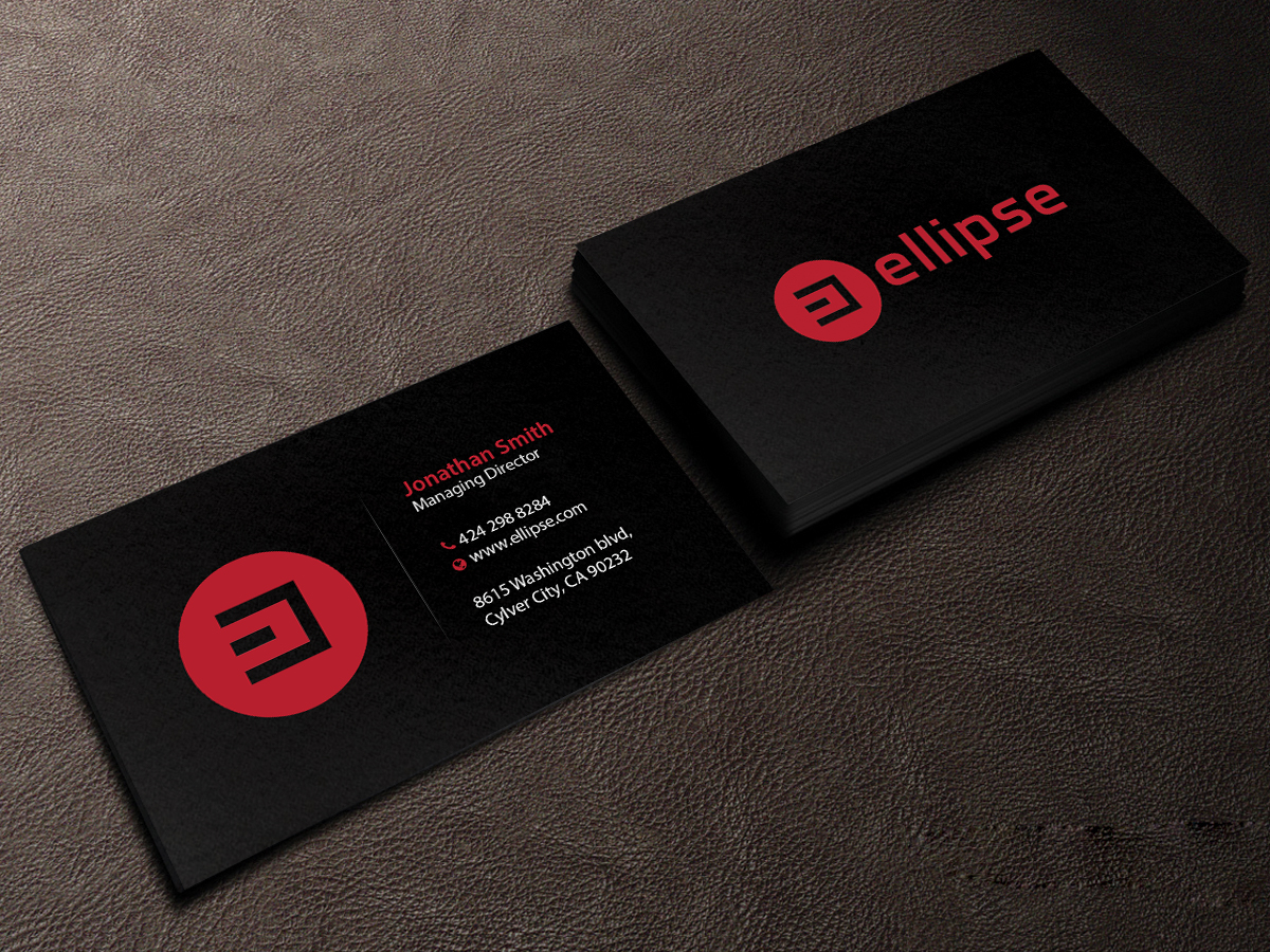 Business Card Design by Creations Box 2015 for Ellipse  | Design #14057872