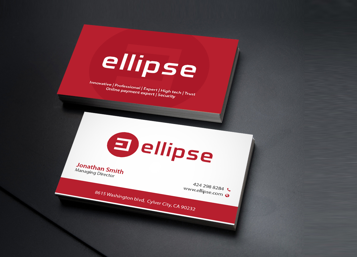 Business Card Design by Creations Box 2015 for Ellipse  | Design #14057883