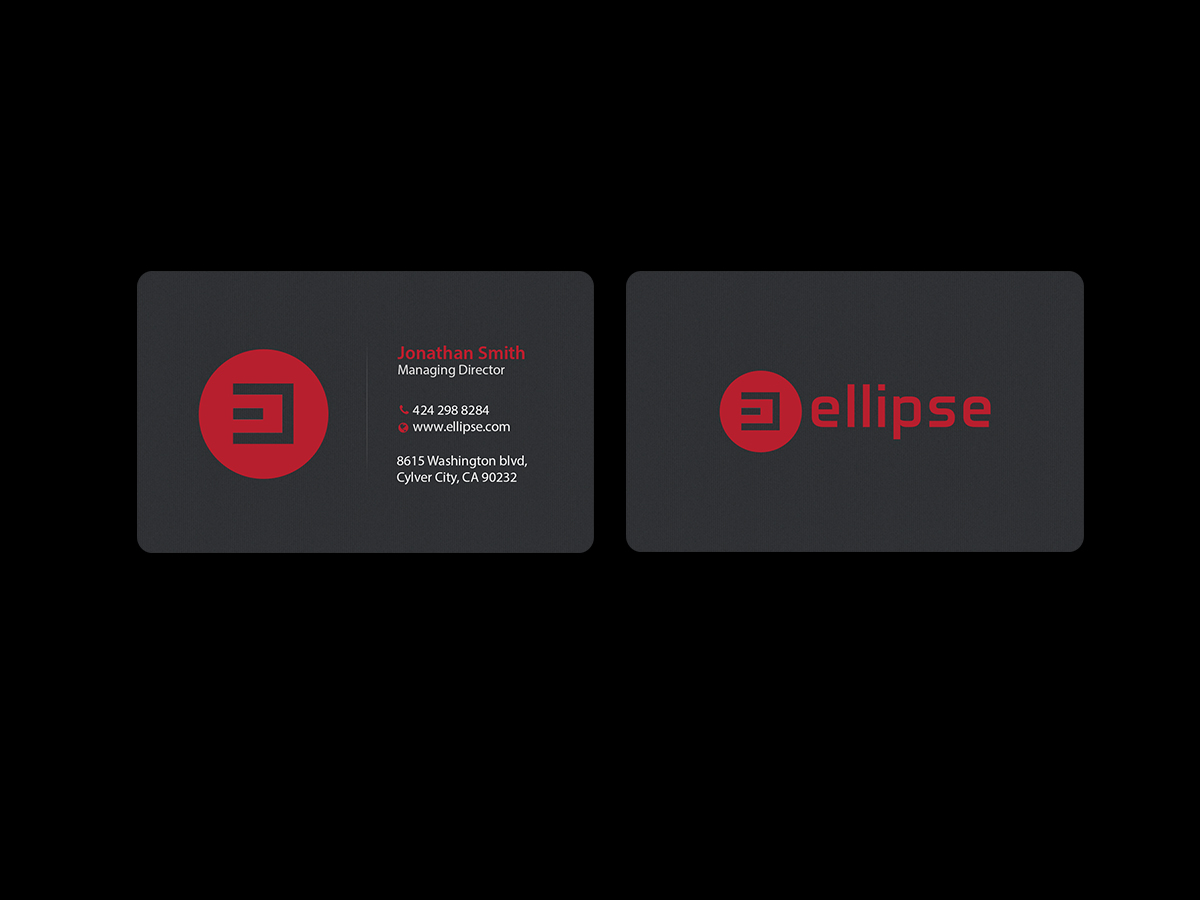 Business Card Design by Creations Box 2015 for Ellipse  | Design #14057884