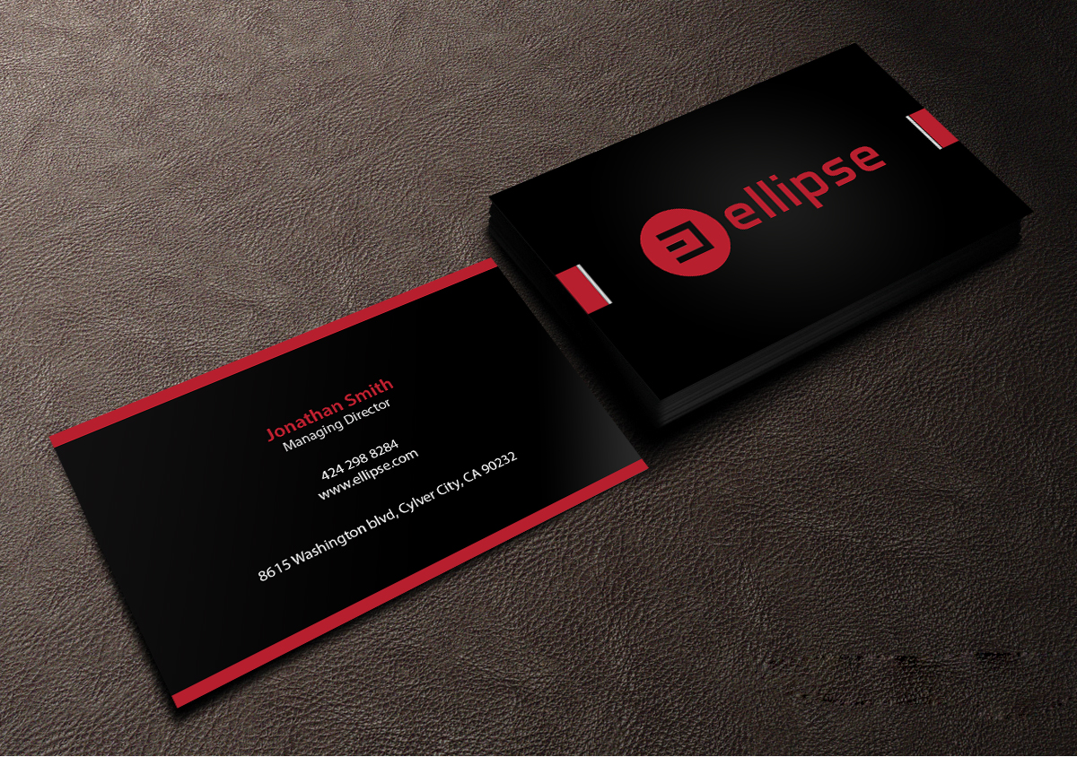 Business Card Design by Creations Box 2015 for Ellipse  | Design #14057887