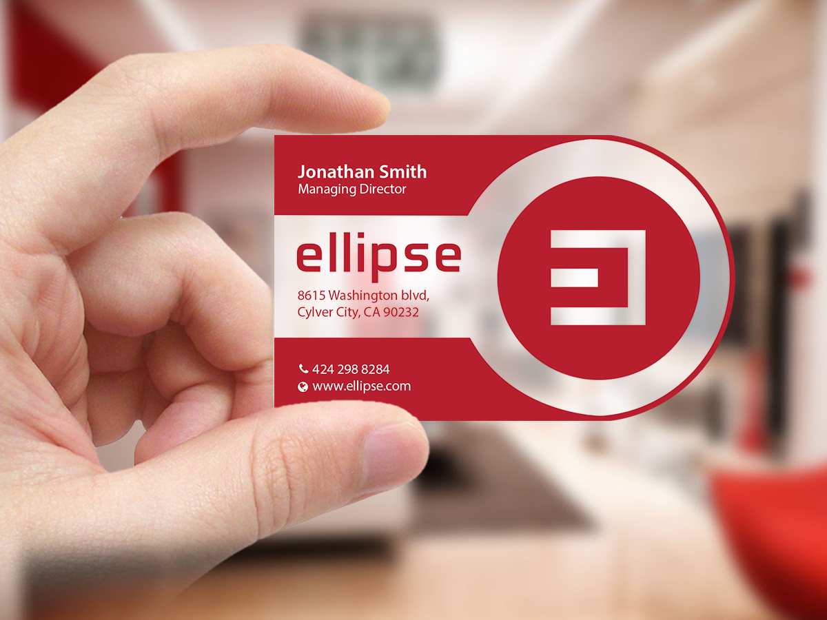 Business Card Design by Creations Box 2015 for Ellipse  | Design #14057890