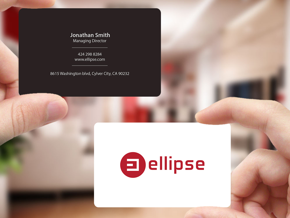 Business Card Design by Creations Box 2015 for Ellipse  | Design #14057893