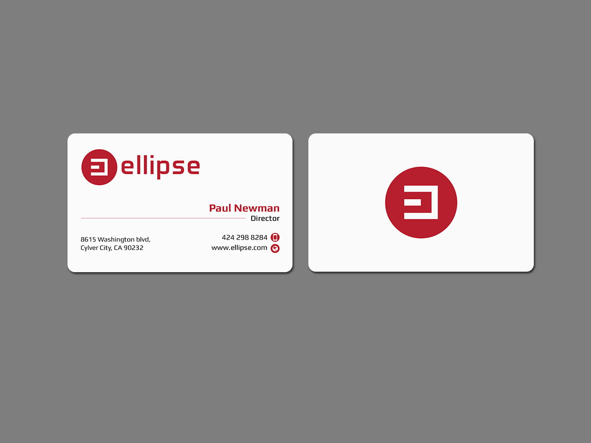 Business Card Design by Creations Box 2015 for Ellipse  | Design #14057899