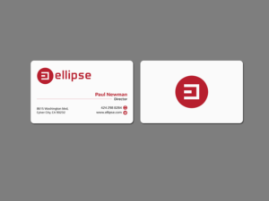 Business Card Design by Creations Box 2015 for Ellipse  | Design: #14057899