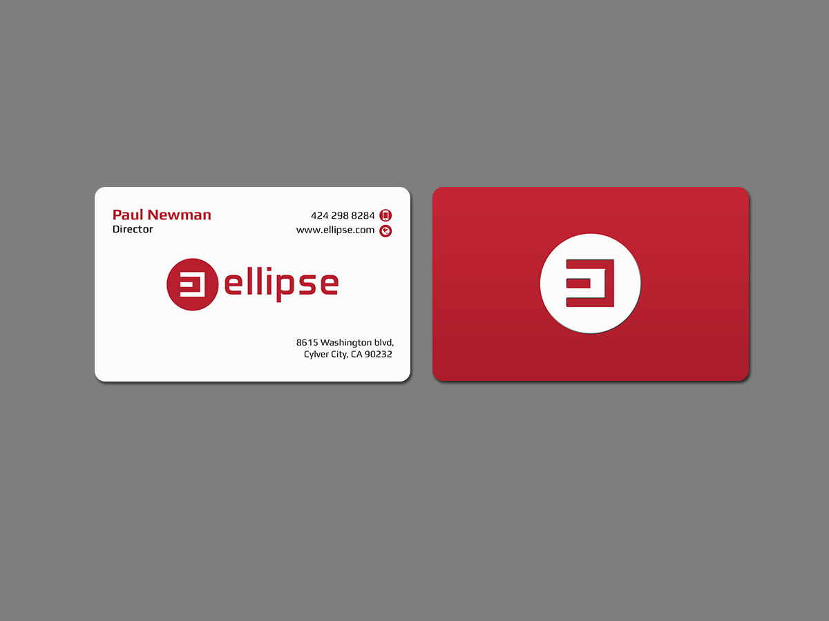 Business Card Design by Creations Box 2015 for Ellipse  | Design #14057900