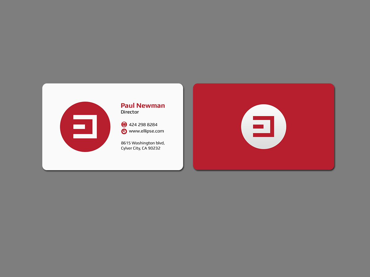 Business Card Design by Creations Box 2015 for Ellipse  | Design #14057902