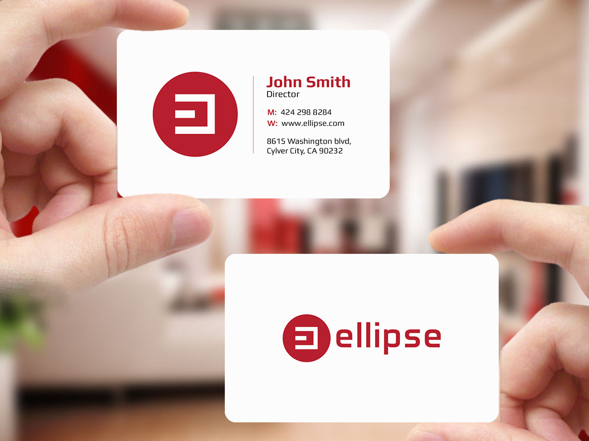Business Card Design by Creations Box 2015 for Ellipse  | Design #14057906