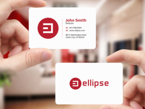 Business Card Design by Creations Box 2015 for Ellipse  | Design: #14057906