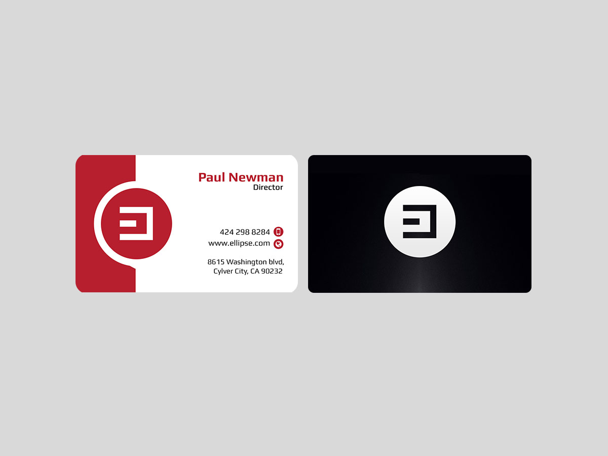 Business Card Design by Creations Box 2015 for Ellipse  | Design #14057918