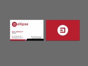 Business Card Design by Creations Box 2015 for Ellipse  | Design: #14057919