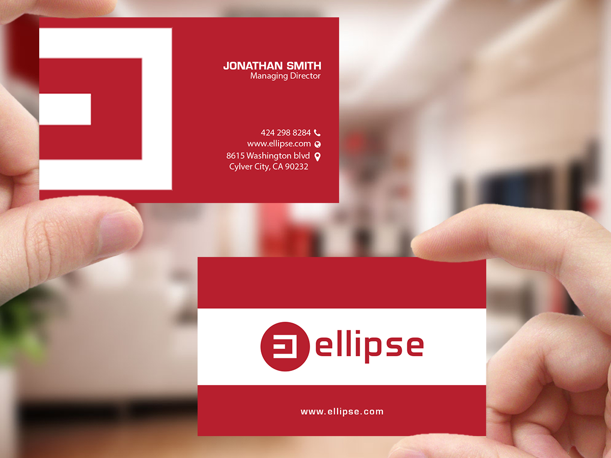 Business Card Design by Creations Box 2015 for Ellipse  | Design #14057922