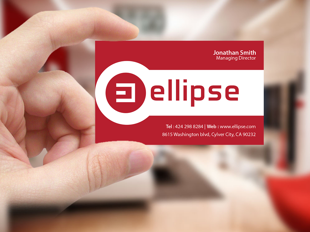 Business Card Design by Creations Box 2015 for Ellipse  | Design #14057923