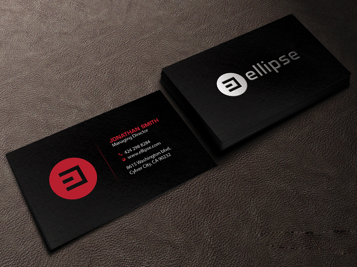 Business Card Design by Creations Box 2015 for Ellipse  | Design #14057929