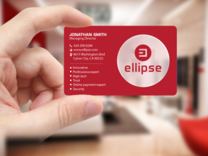 Business Card Design by Creations Box 2015 for Ellipse  | Design: #14057936